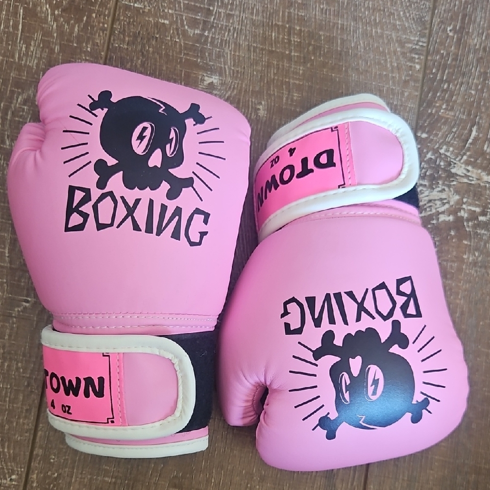 Pink Boxing Gloves for Kids